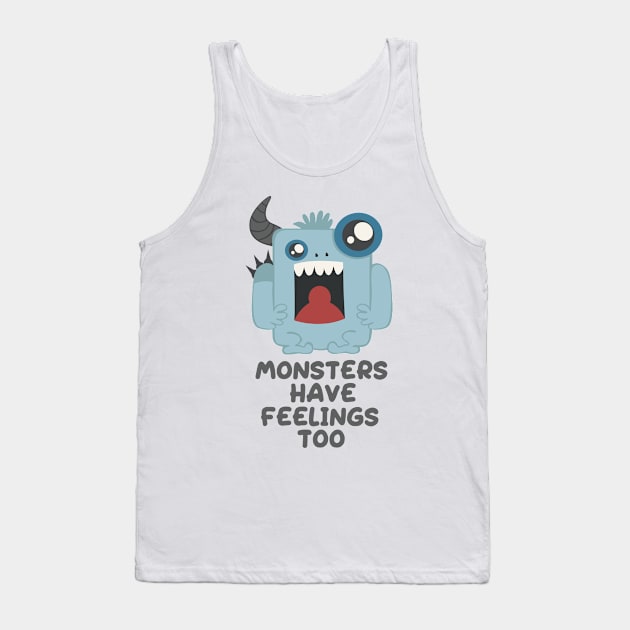 MONSTER 2 Tank Top by Night Owl